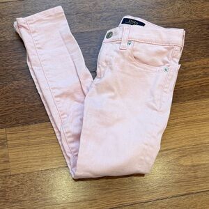 Polo by Ralph Lauren Girls  Pink Skinny Jeans